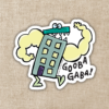 Kingdom of Threads Beastly Building Sticker From Dog Man