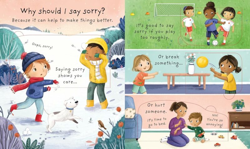 Very First Questions & Answers: Why should I say sorry? from HarperCollins