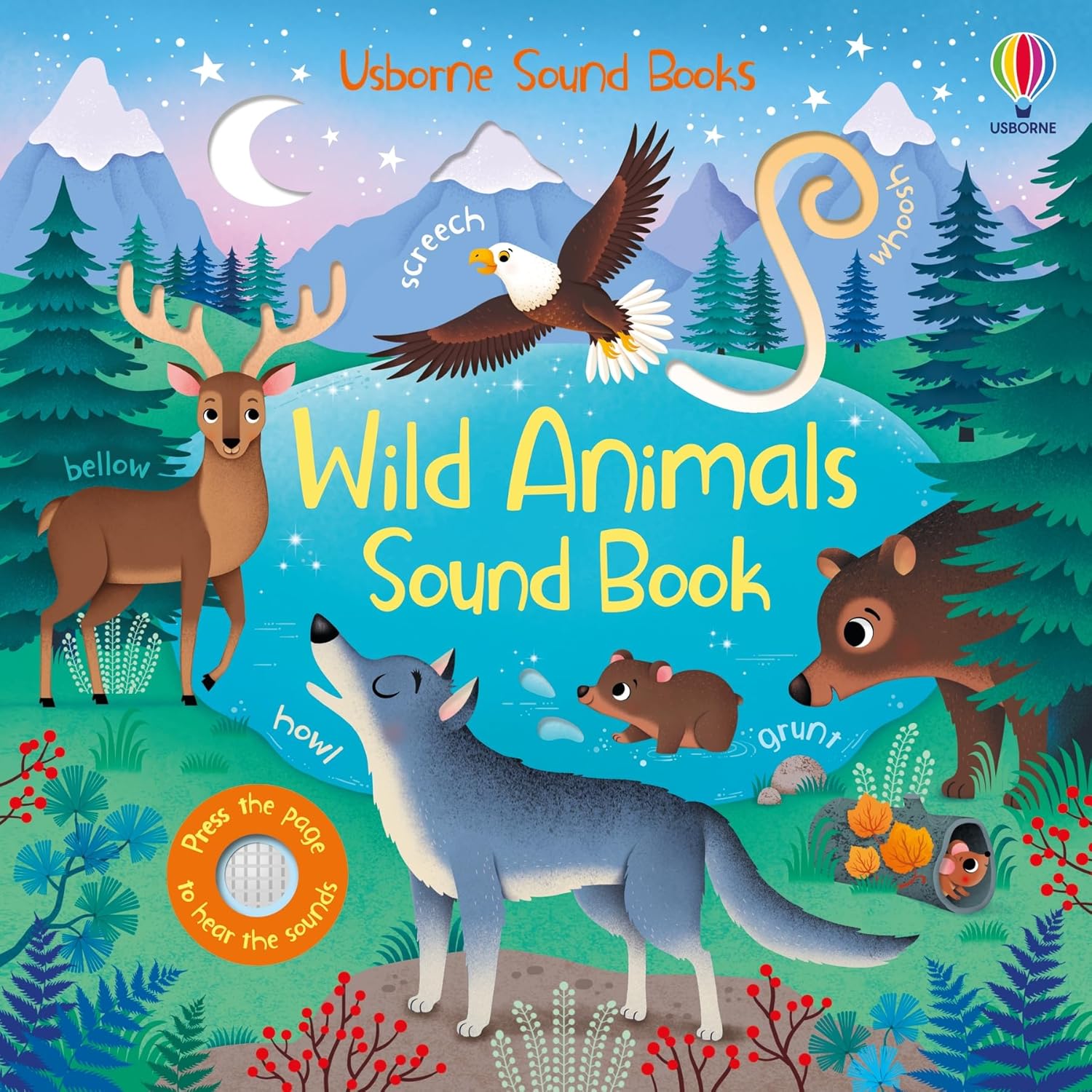 HarperCollins Wild Animals Sound Book Interactive Board Book