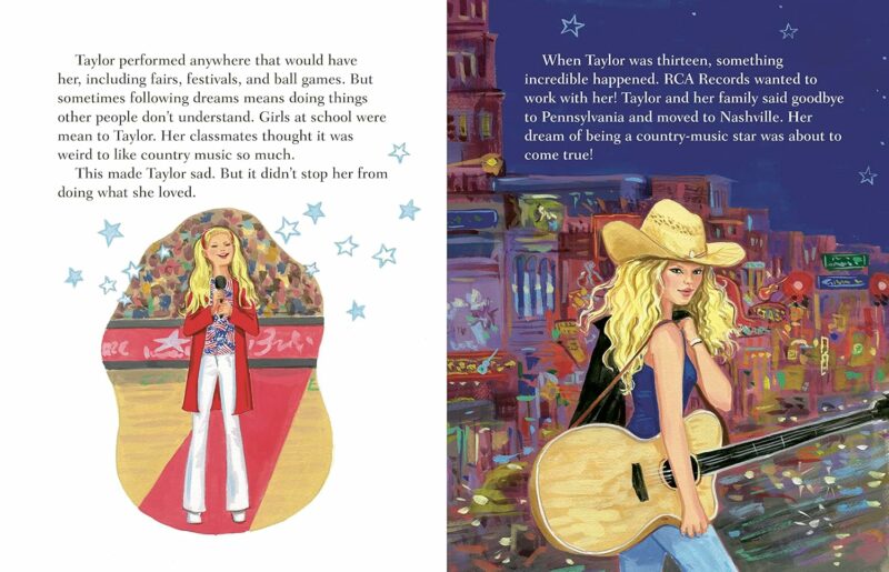 Taylor Swift A Little Golden Book Biography from Panguin Random House