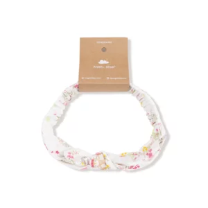 Angel Dear Floral Owl Families Knot Headband