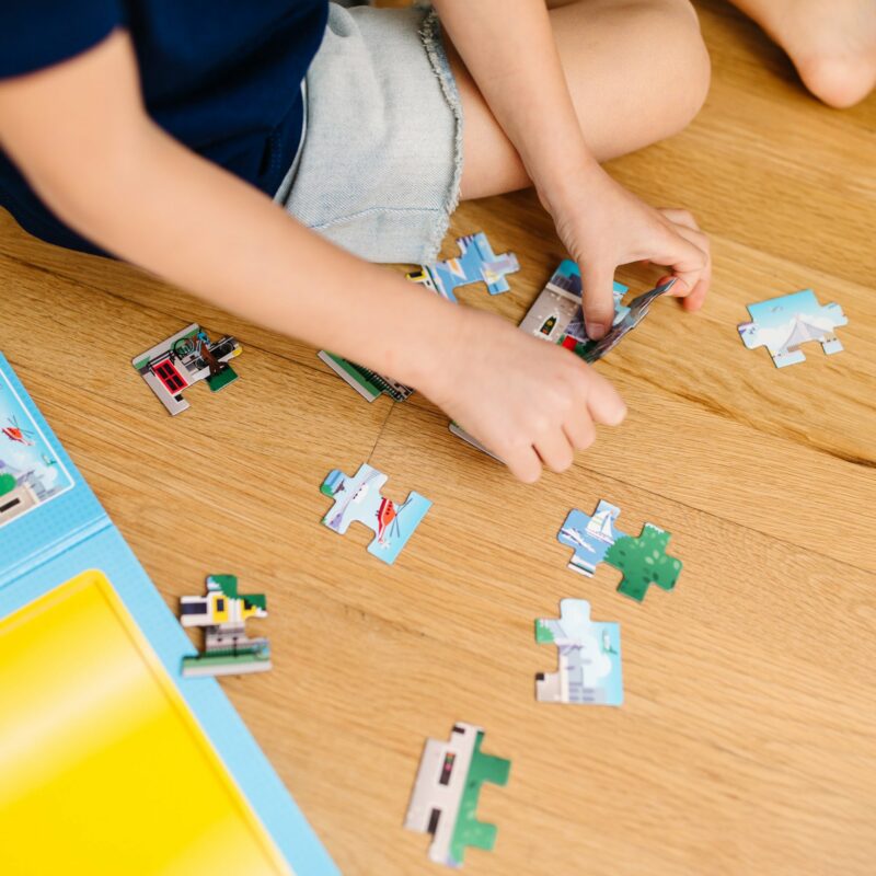 Take Along Magnetic Jigsaw Puzzles Vehicles made by Melissa & Doug