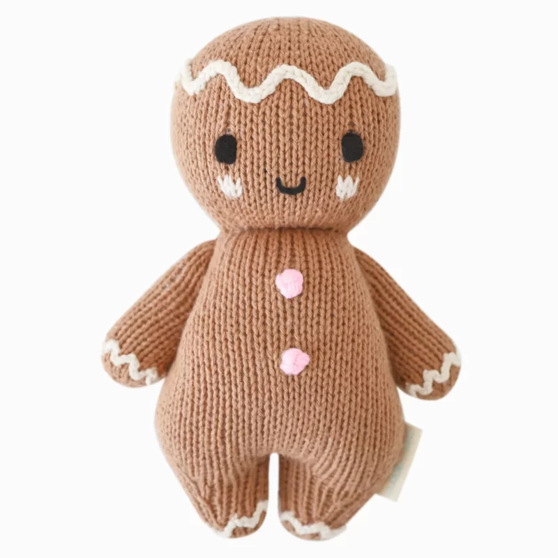 cuddle+kind Baby Gingerbread In Powder Pink
