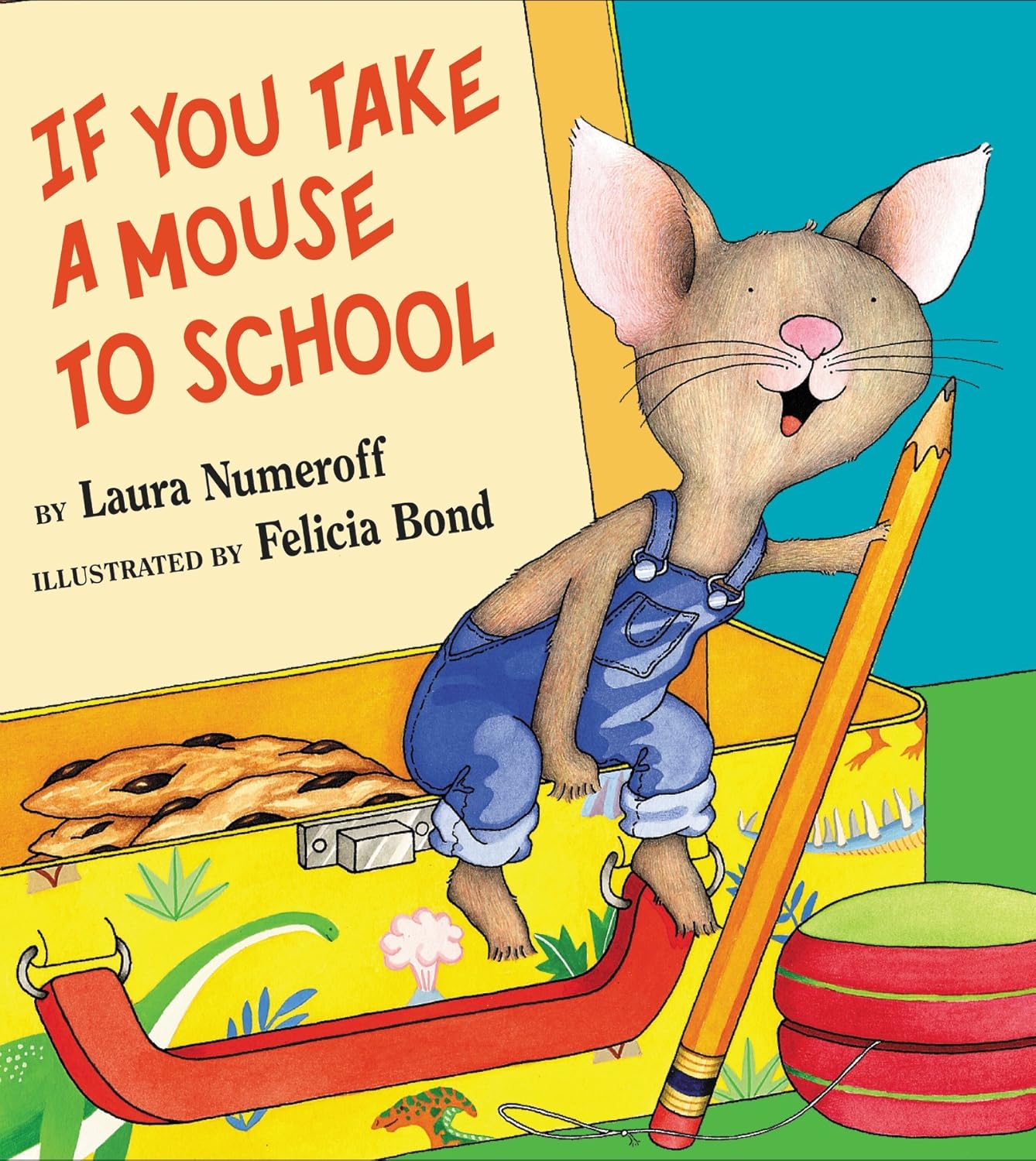 HarperCollins If You Take a Mouse to School Hardcover Book