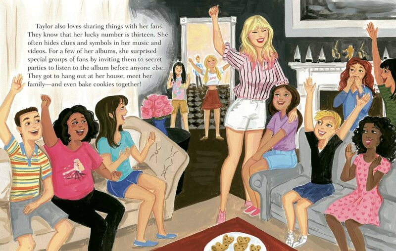 Taylor Swift A Little Golden Book Biography made by Panguin Random House