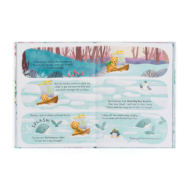 Bartholomew Bear and the Snow Giants Book from Jellycat