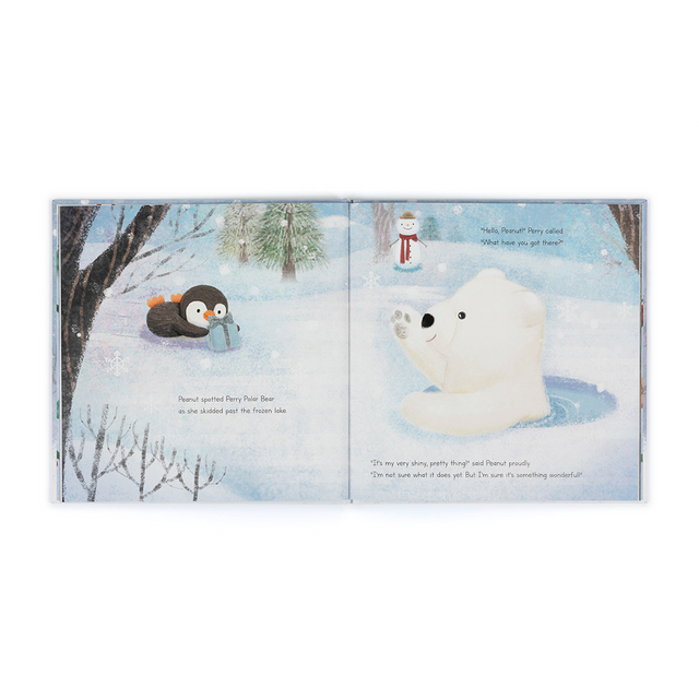Peanut Penguin’s Perfect Present Book from Jellycat