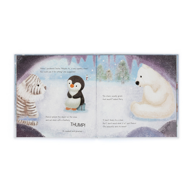 Peanut Penguin’s Perfect Present Book made by Jellycat