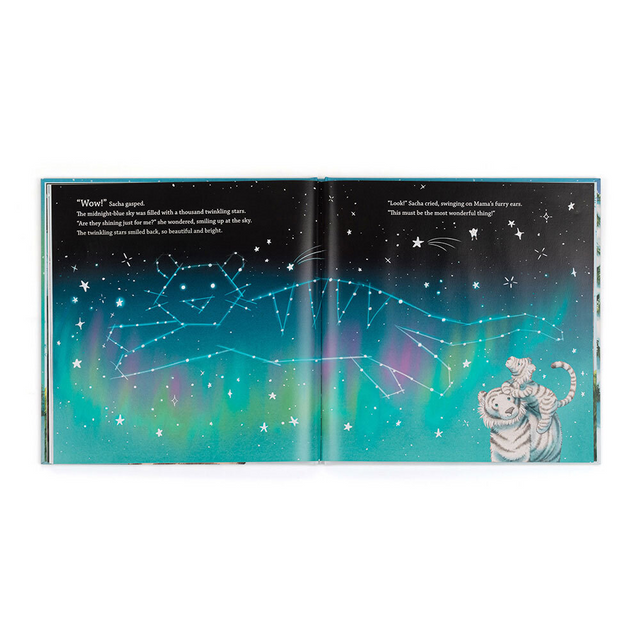 Sacha and the Most Wonderful Thing Book made by Jellycat