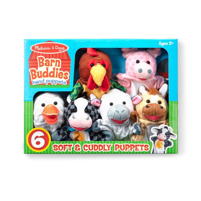 Melissa & Doug Barn Buddies Hand Puppets