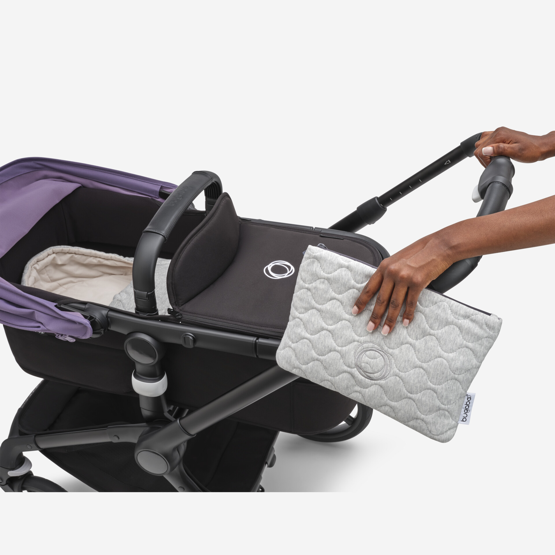 berço portátil maxi cosi Maxi-Cosi, Iora Air, 0 a 9kg, Classic Oat reargrip_length__10-1/4