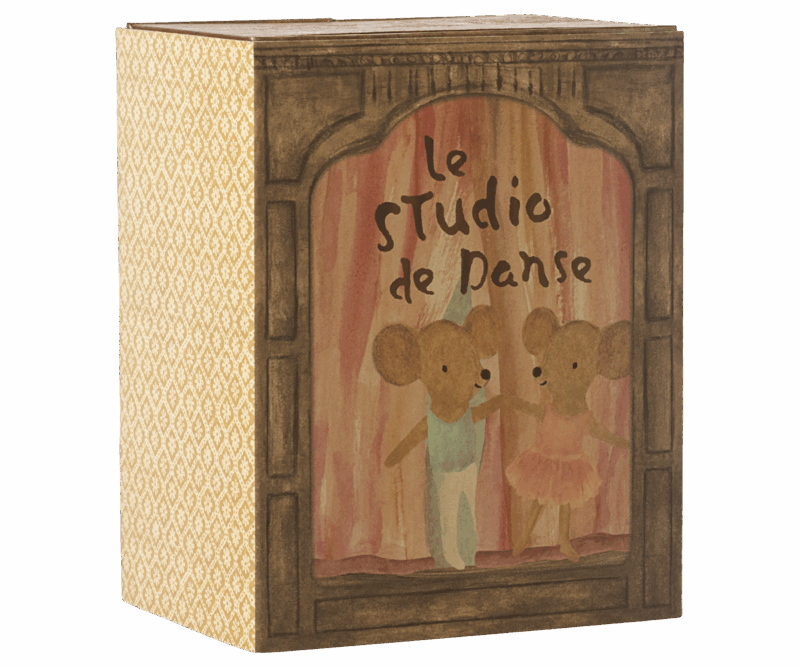 Ballet Mice In Dance Studio For Little Sister and Brother made by Maileg