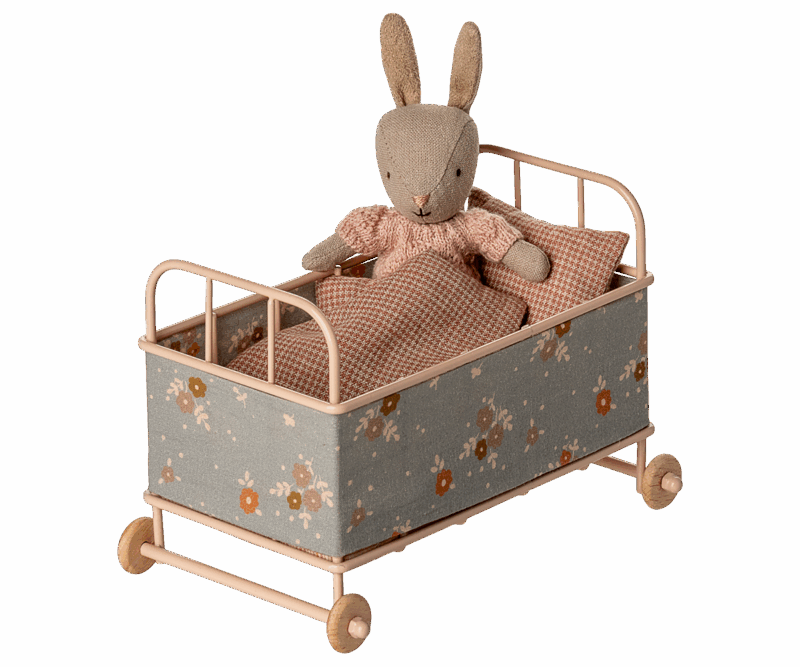 Cot Bed For Micro In Powder made by Maileg