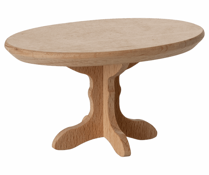 Maileg Oval Coffee Table For Mouse In Nature