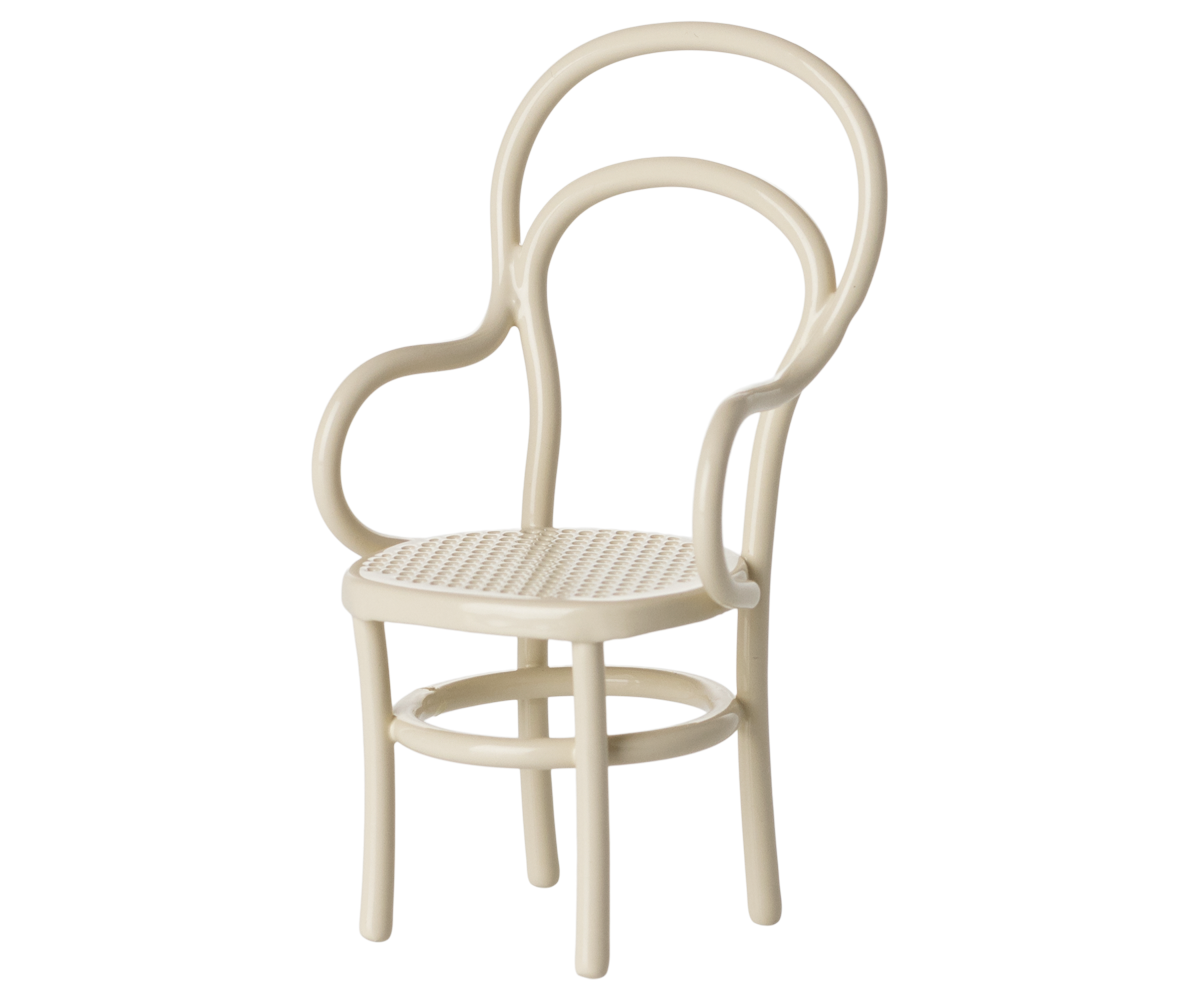 Maileg Vintage Chair For Mouse In Off White