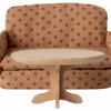 Oval Coffee Table For Mouse In Nature made by Maileg