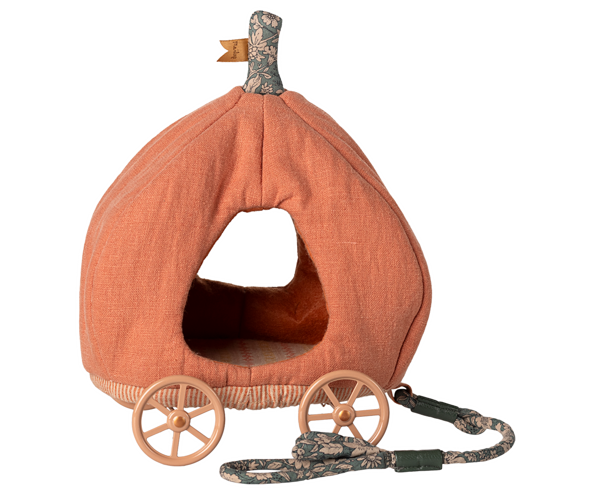 Maileg Pumpkin Carriage For Mouse