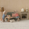 Oval Coffee Table For Mouse In Nature from Maileg