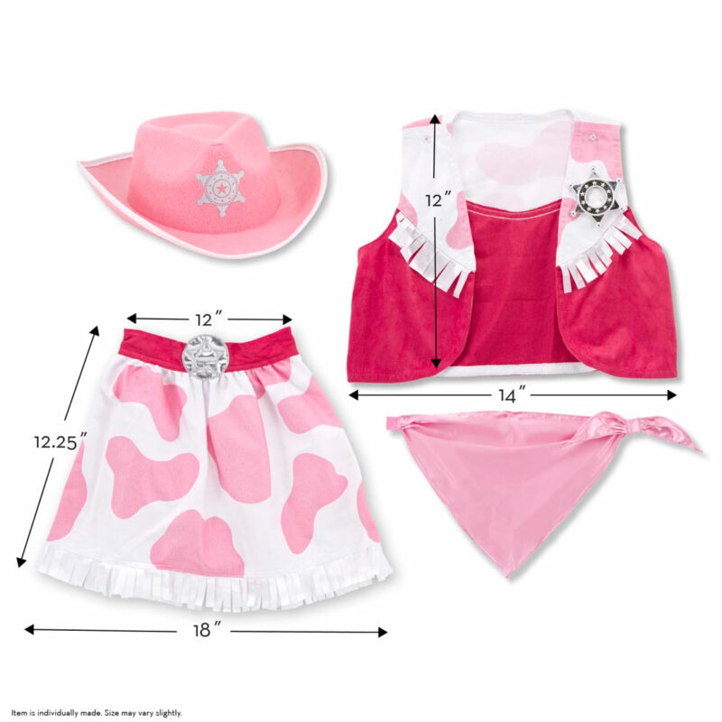 Melissa & Doug Cowgirl Role Play Set part of our Western collection
