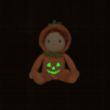 Dinky Dinkum Doll Jack O'Lantern from Olli Ella