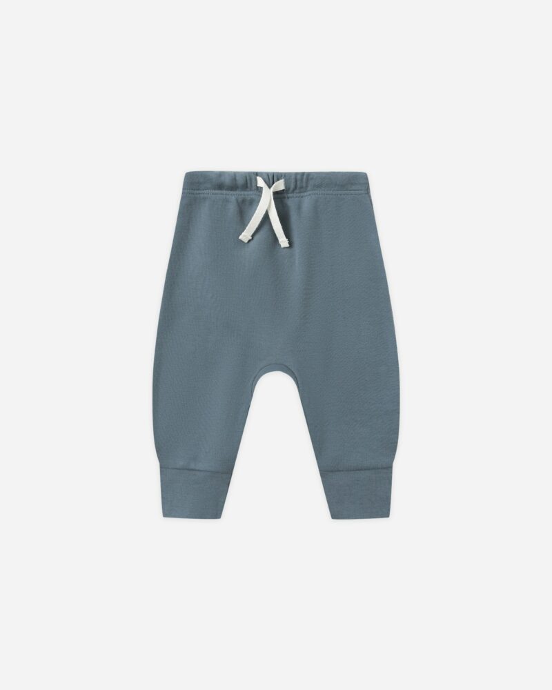 Drawstring Pant in Ocean from Quincy Mae