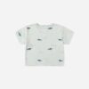 Boxy Tee in Narwhals from Quincy Mae