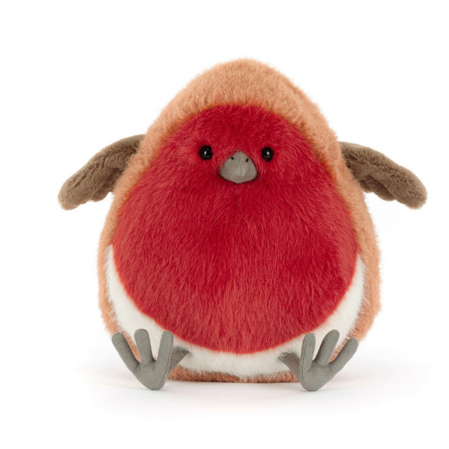 Jellycat Plum Robin part of our Holiday collection