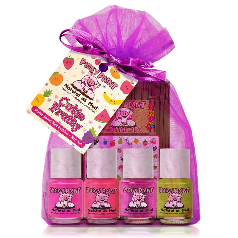 Piggy Paint Cutie Fruity Non-Toxic Nail Polish Gift Set
