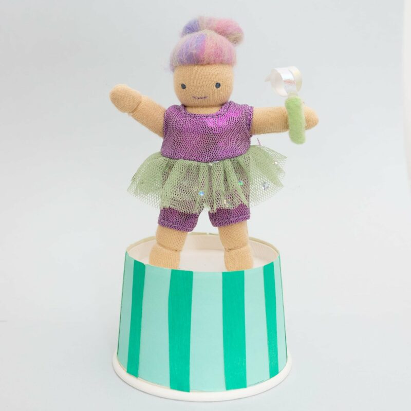 Holdie Circus Folk Adara the Acrobat made by Olli Ella
