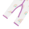 Kyte BABY Snap Romper in Poi Rainbow