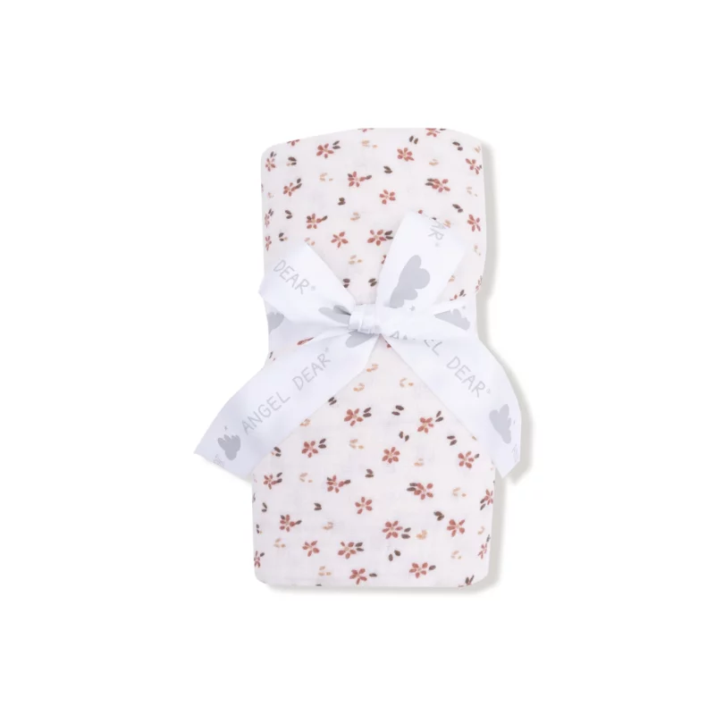 Angel Dear Carrie Floral Muslin Swaddle Blanket