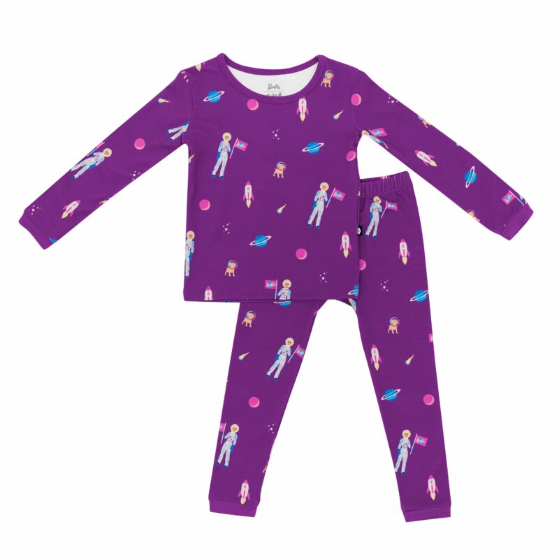 Long Sleeve Pajamas in Barbie Astronaut