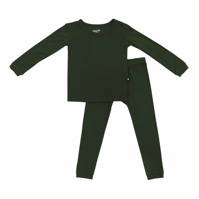 Long Sleeve Pajamas in Fir from Kyte BABY
