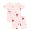 Short Sleeve Pajamas in Barbie Beach