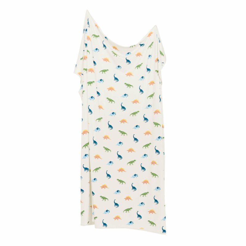 Kyte BABY Swaddle Blanket in Ecru Roar
