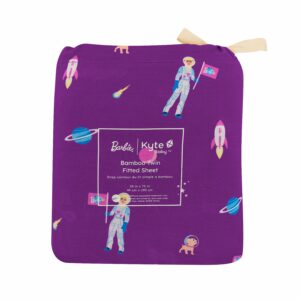 Kyte BABY Twin Sheet in Barbie Astronaut
