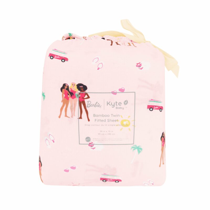 Kyte BABY Twin Sheet in Barbie Beach