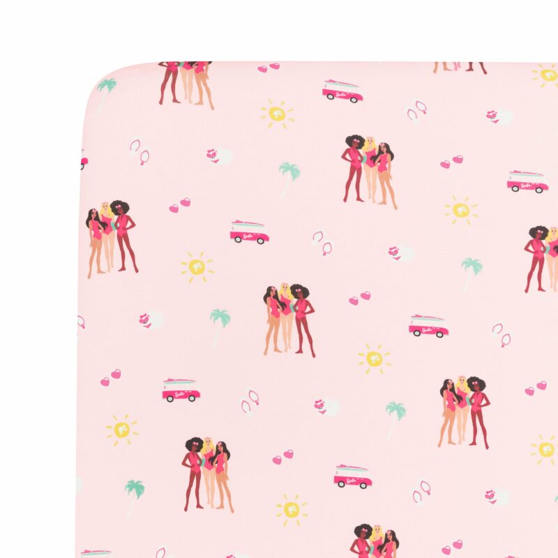Twin Sheet in Barbie Beach from Kyte BABY