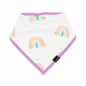 Kyte BABY Bib in Poi Rainbow