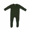 Zippered Footie in Fir from Kyte BABY