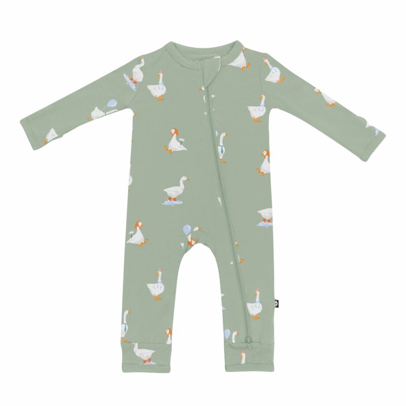 Zippered Romper in Silly Goose from Kyte BABY