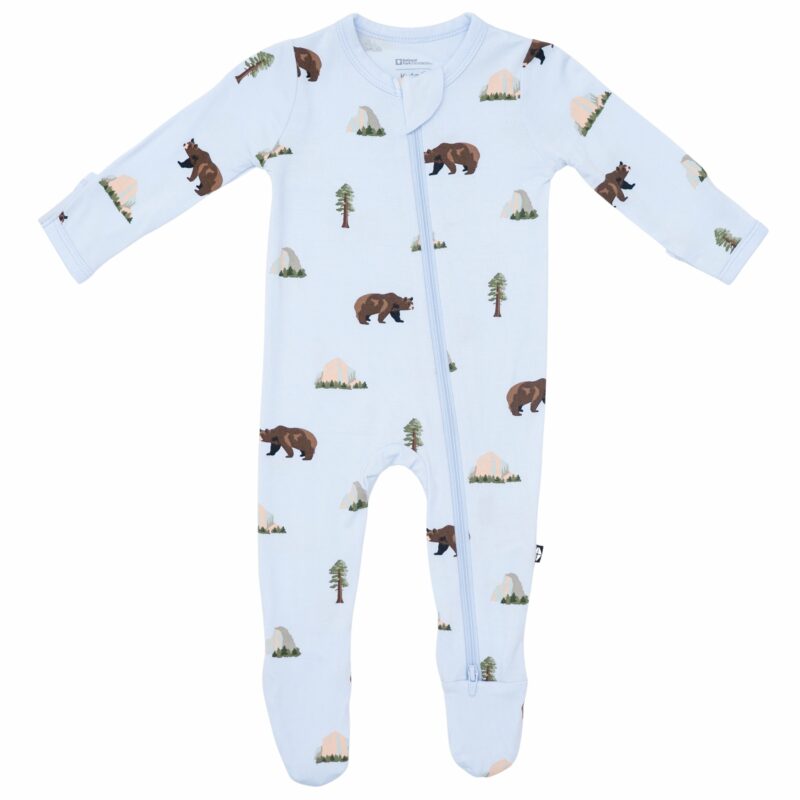 Zippered Footie in Yosemite from Kyte BABY