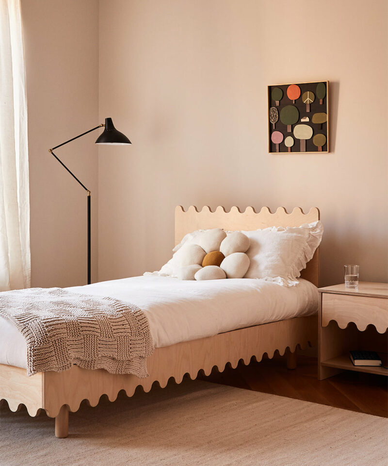Moss Twin Bed from Oeuf