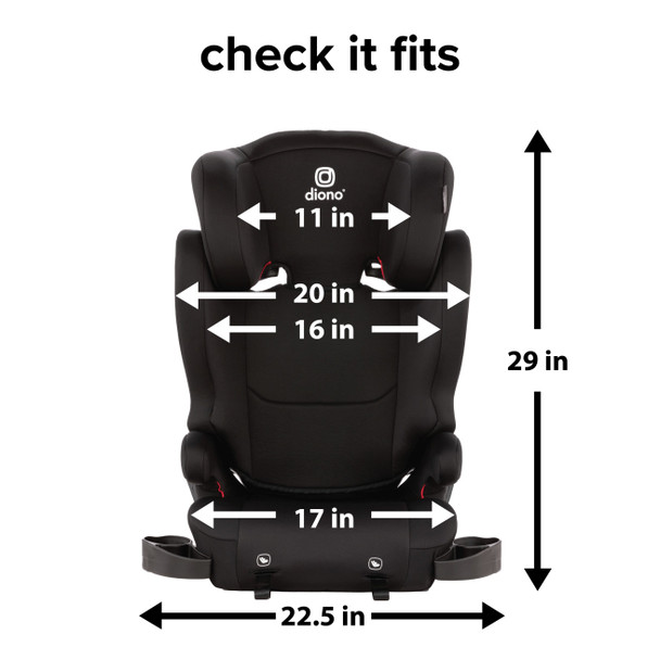Diono Cambria 2 2-in-1 High-Back Booster Diono Cambria 2 2-in-1 High-Back Booster