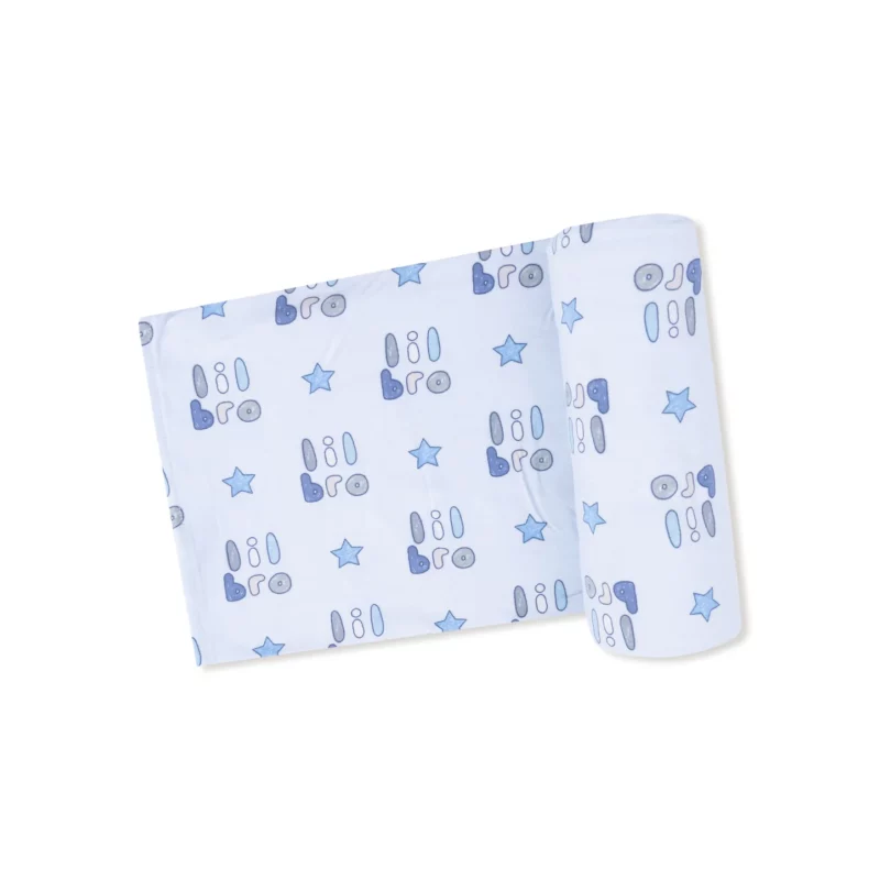 Lil Bro Bamboo Viscose Swaddle Blanket from Angel Dear