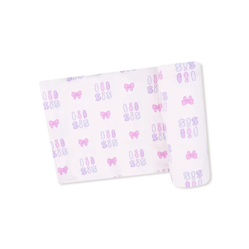Lil Sis Bamboo Viscose Swaddle Blanket from Angel Dear