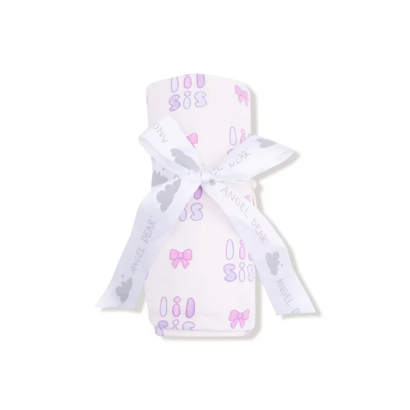 Angel Dear Lil Sis Bamboo Viscose Swaddle Blanket
