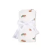 Angel Dear Tiny Acorns Ribbed Modal Swaddle Blanket