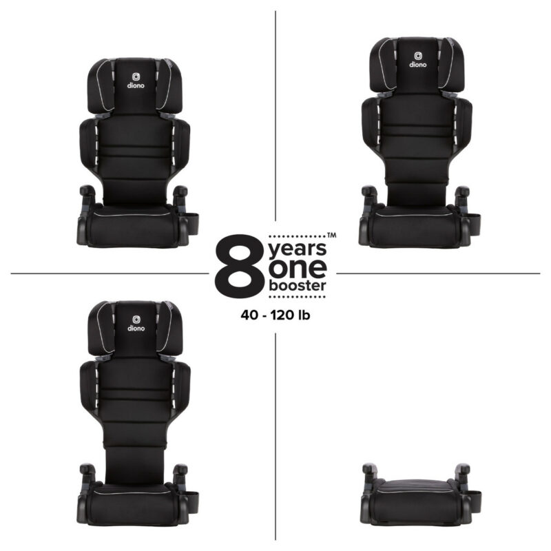 Connect3 R 2-in-1 High-Back Booster from Diono Connect3 R 2-in-1 High-Back Booster from Diono