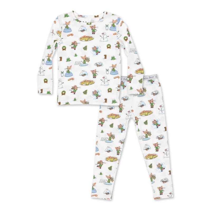 If You Give A Mouse A Cookie Christmas Bamboo Viscose Pajama Set